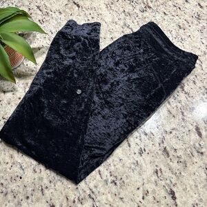 lululemon athletica Black Velvet Joggers